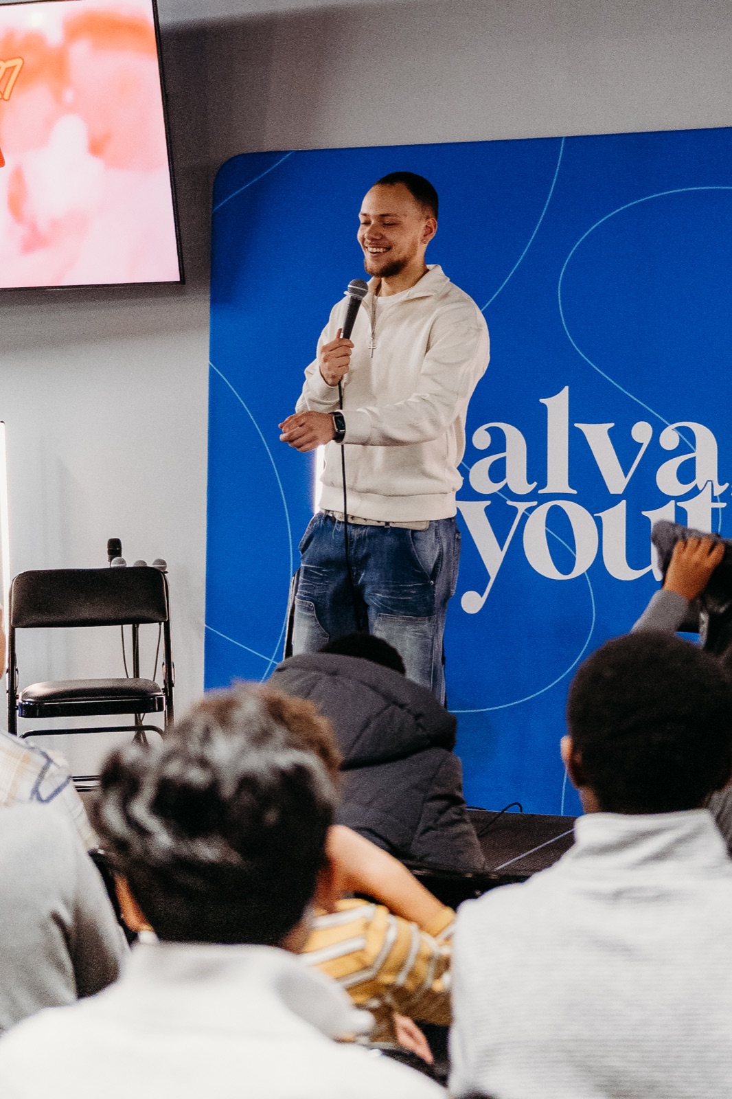 Calvary interns serving in ministry